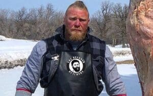 Brock Lesnar Spotted For The First Time After WrestleMania 38 In Epic Photo