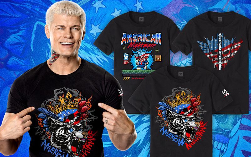 WWE Drops New Cody Rhodes Merchandise Following His WrestleMania Return