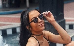 Cora Jade Is Ready For The Races In Short Shorts & Tiny Top