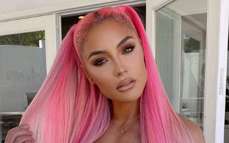 Eva Marie Is Having A Little Pink Ponytail Moment With Gorgeous Photo Drop