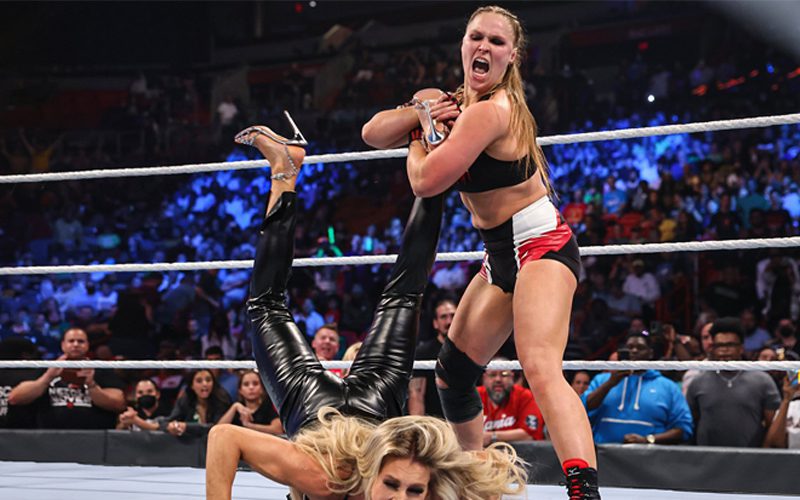 Ronda Rousey Is Using The Ankle Lock In WWE As Tribute To Kurt Angle