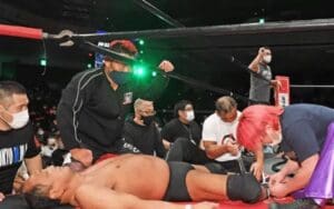 Shinjiro Otani Unable To Move Extremities After Suffering Injury