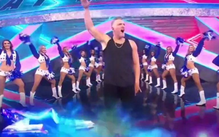 Pat McAfee Didn’t Know Dallas Cowboys Cheerleaders Would Be At WrestleMania 38 For His Entrance