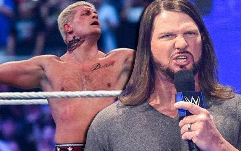 Cody Rhodes Wants A Piece Of AJ Styles In WWE