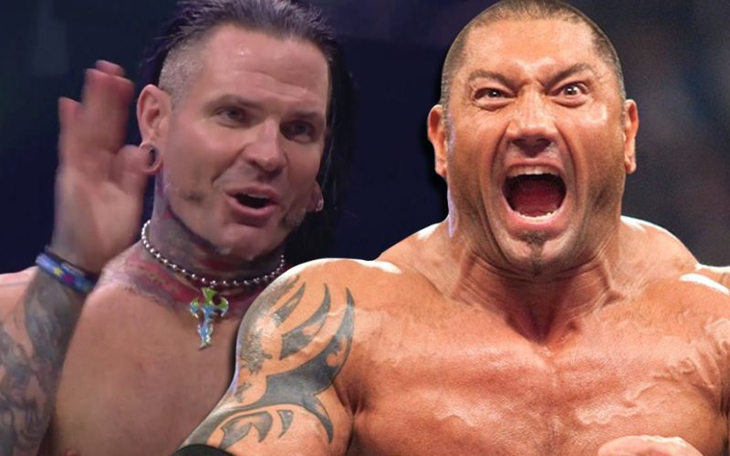 Jeff Hardy Confirms How Long Batista’s Junk Is