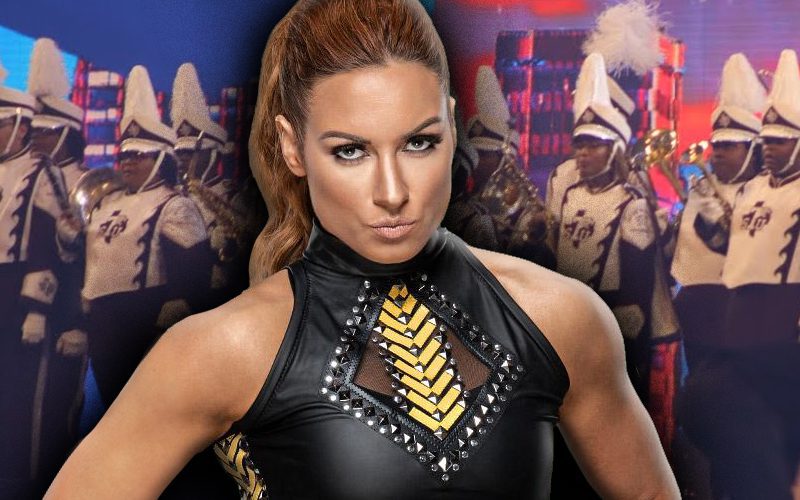 Becky Lynch Blames Band During Bianca Belair’s Entrance On Her WrestleMania Loss