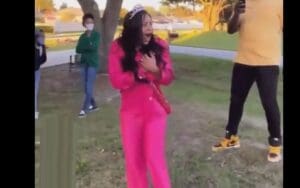 Bianca Belair Flips Out After Montez Ford Buys Her A Boat On Her Birthday