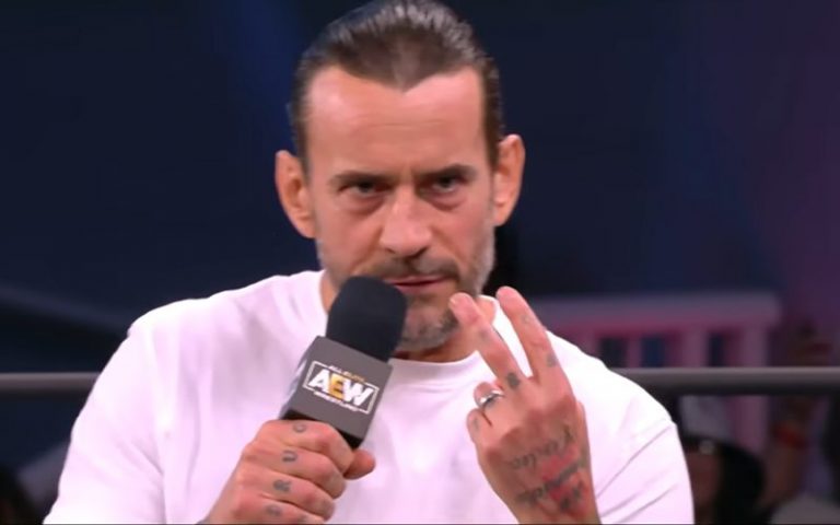 CM Punk Announced For Commentary On AEW Dynamite This Week