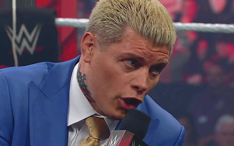 When Cody Rhodes Started Negotiating New Deal With WWE