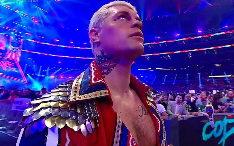 WWE Given Huge Props For Presenting Cody Rhodes As A Big-Time Star
