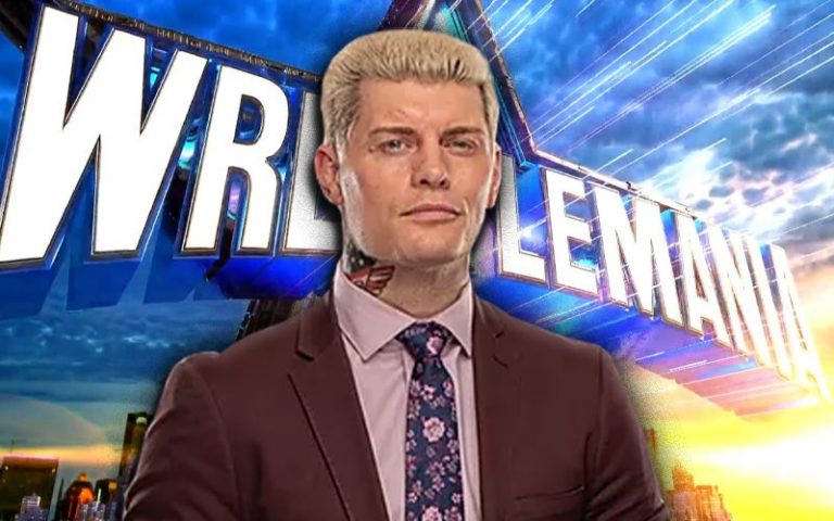 Cody Rhodes Not Backing Out Of WWE WrestleMania 38 Match