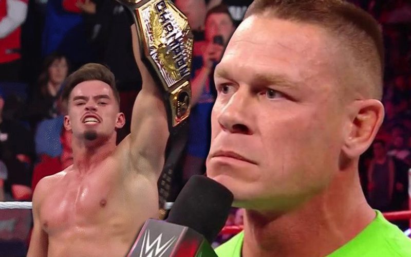 John Cena Continues Teasing Austin Theory Match