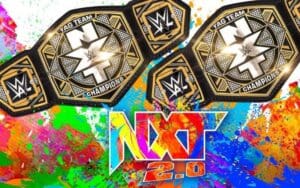 WWE NXT Tag Team Titles Vacated Following Nash Carter's Release