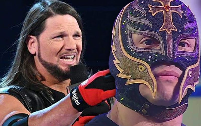 AJ Styles Wants A WrestleMania Match Against Rey Mysterio