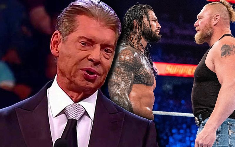 Vince McMahon Not Answering Questions About Roman Reigns & Brock Lesnar’s Current Status