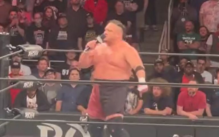 Samoa Joe Makes Shocking Return At ROH Supercard Of Honor