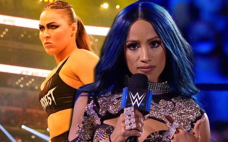 Ronda Rousey Took Sasha Banks’ Spot At WrestleMania 38 When She Returned