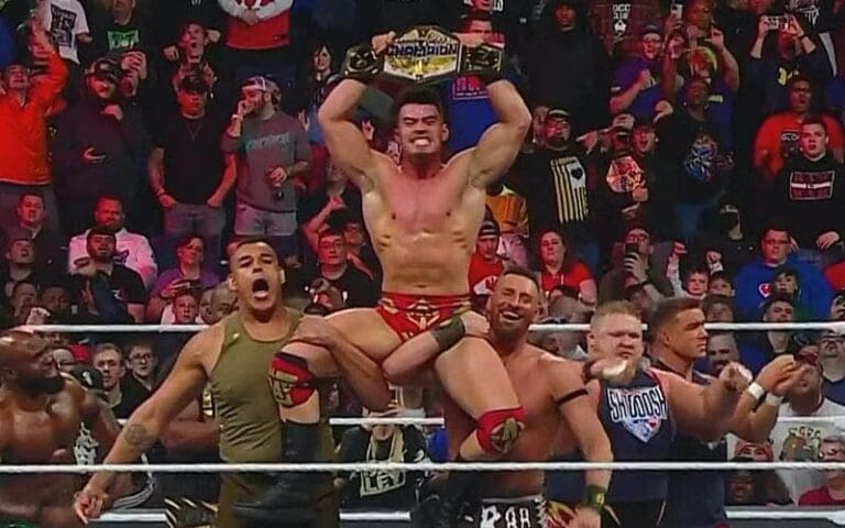 Theory Wins U.S. Title On WWE RAW