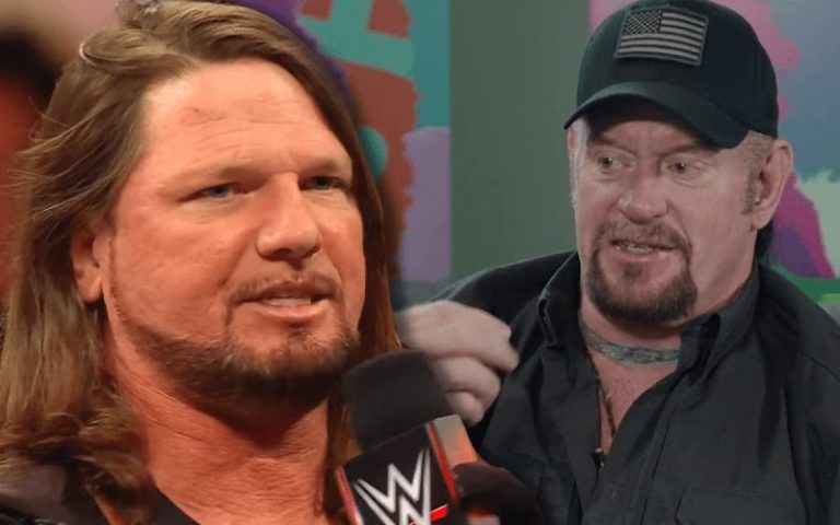 AJ Styles Tried To Convince The Undertaker To Come Out Of Retirement