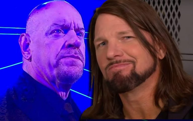 AJ Styles Hopes He Can Retire Like The Undertaker Did