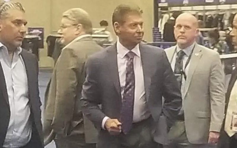 Vince McMahon Spotted At WWE WrestleMania Axxess