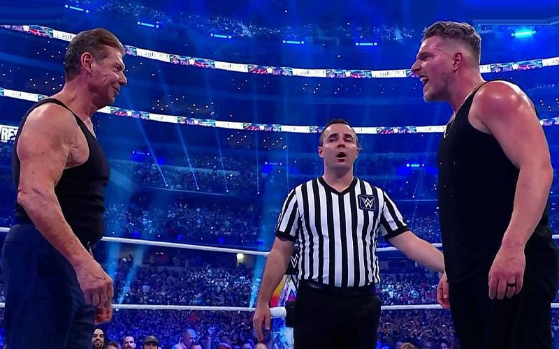 Vince McMahon Beats Pat McAfee In Impromptu Match At WrestleMania 38