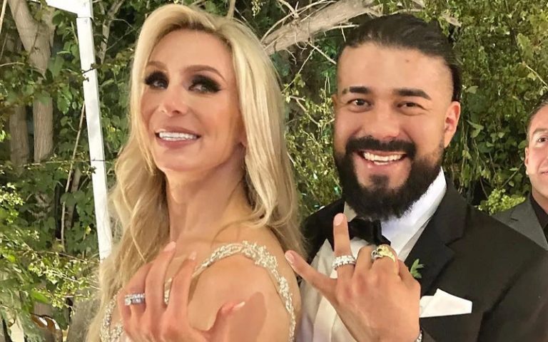 WWE Congratulates Charlotte Flair & Andrade El Idolo After Their Wedding