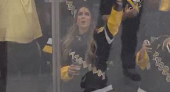 Britt Baker Spotted During Pittsburgh Penguins NHL Playoffs Game