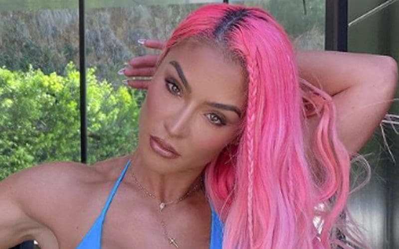 Eva Marie Sizzles In Blue Bikini Photo Drop LOVEBYLIFE