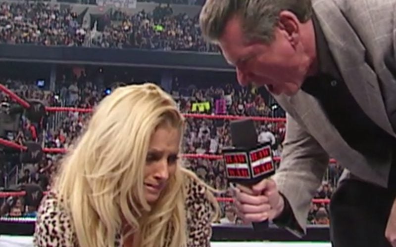 Trish Stratus Thought Vince McMahon’s Idea For Her To Bark Like A Dog Was ‘Amazing’