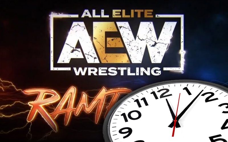 AEW Sets Friday’s Rampage Start Time After Being Forced To Wait Until The Last Minute