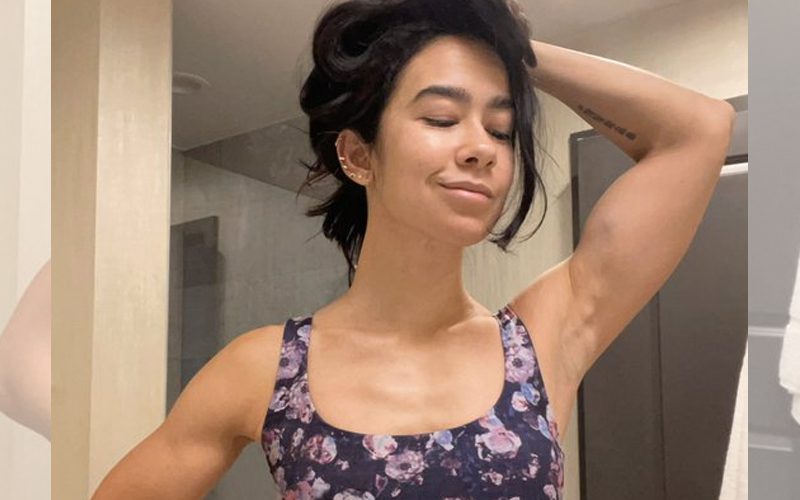 AJ Lee Shows Off Ripped Physique After Returning To Pro Wrestling World