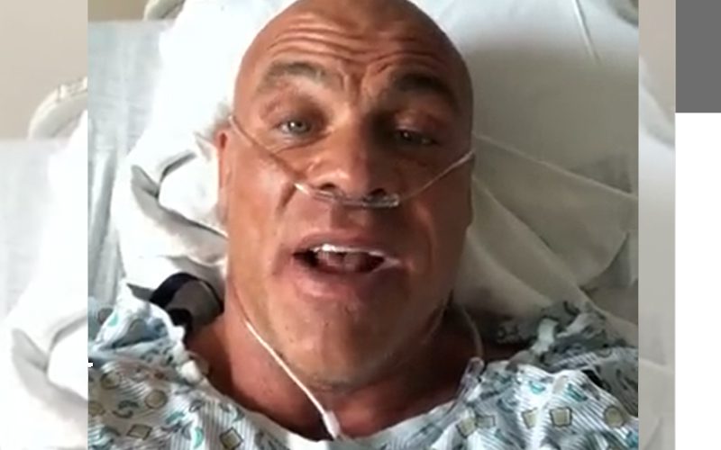 Kurt Angle Has Double Knee Replacement Surgery