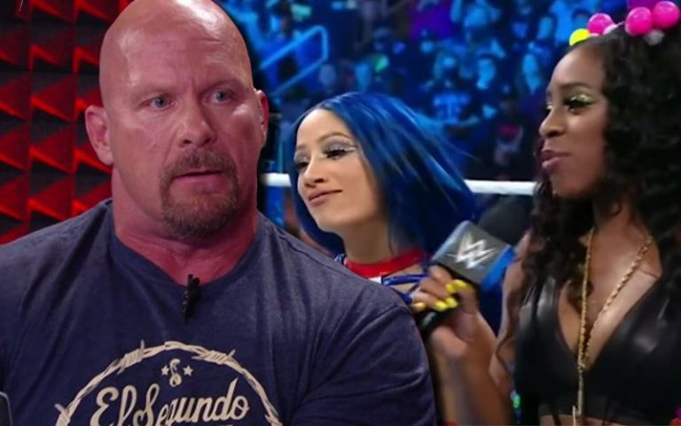 Sasha Banks & Naomi’s WWE Walkout Compared To Steve Austin