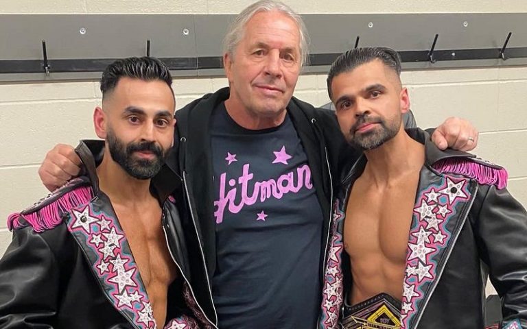 Bollywood Boyz Get Epic Introduction From Bret Hart At Independent Event