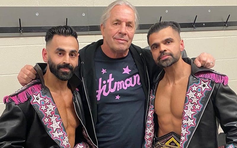 Bollywood Boyz Get Epic Bret Hart Intro At Indie Event