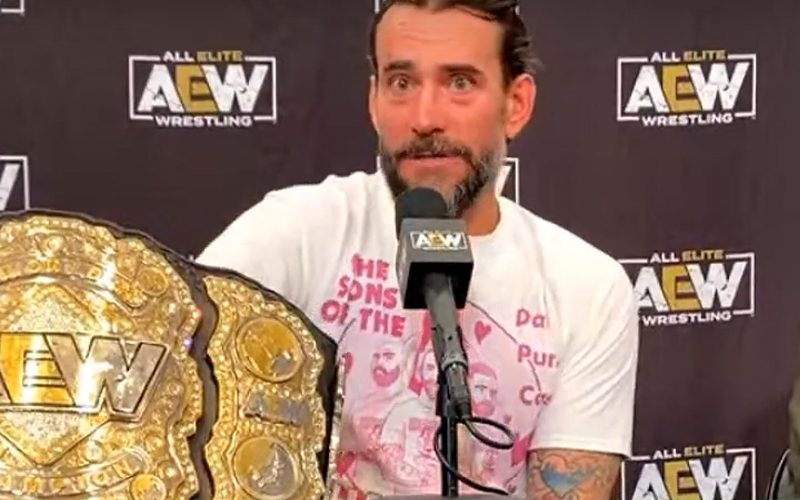 CM Punk Allegedly Didn’t Want To Be AEW World Champion