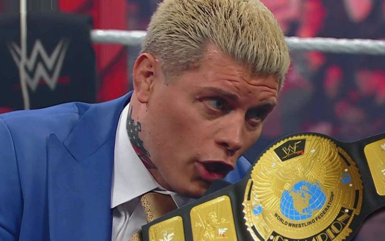 Cody Rhodes Is Serious About Bringing Back Wing Eagle Championship