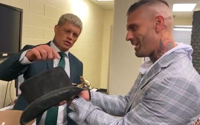 Cody Rhodes Gives Corey Graves Piece Of Dusty Rhodes' History
