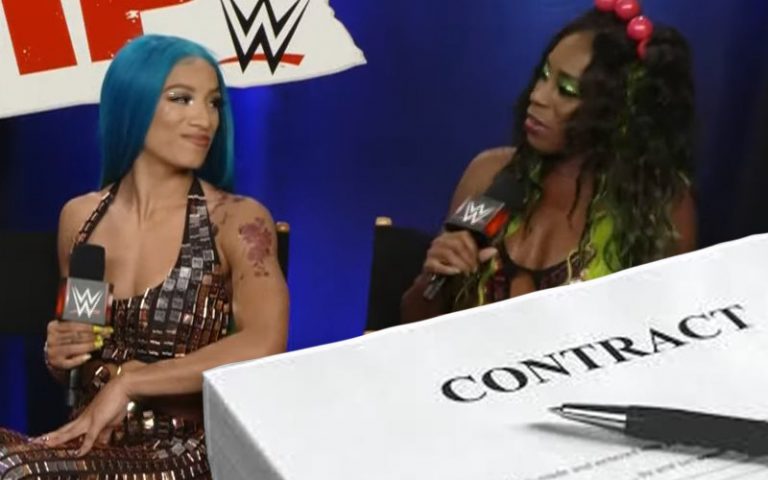 Sasha Banks & Naomi’s Current WWE Contract Status During Suspension
