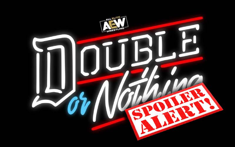 Huge Title Change Expected At AEW Double Or Nothing