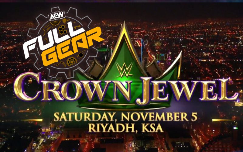 AEW Full Gear & WWE Crown Jewel Could Air On The Same Day