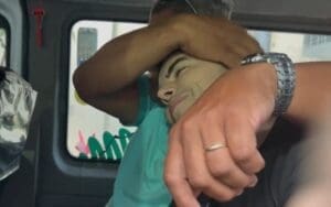 Sammy Guevara Cuddles With Tay Conti's Father In Hilarious Video