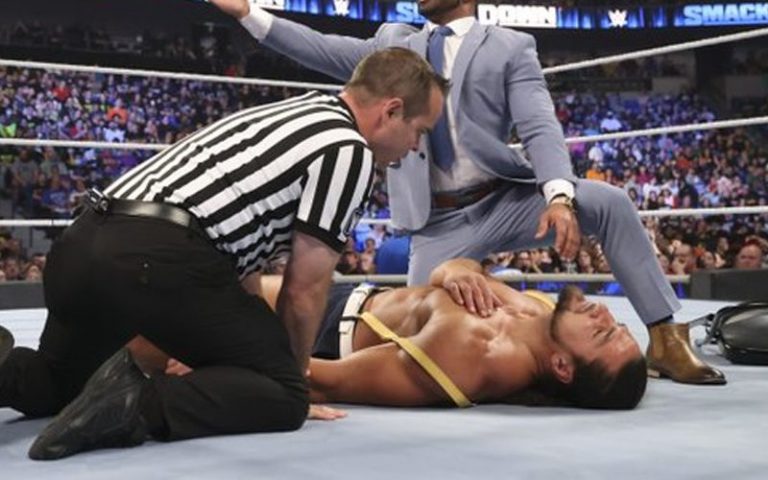 Madcap Moss Transported To Medical Facility Following WWE SmackDown This Week