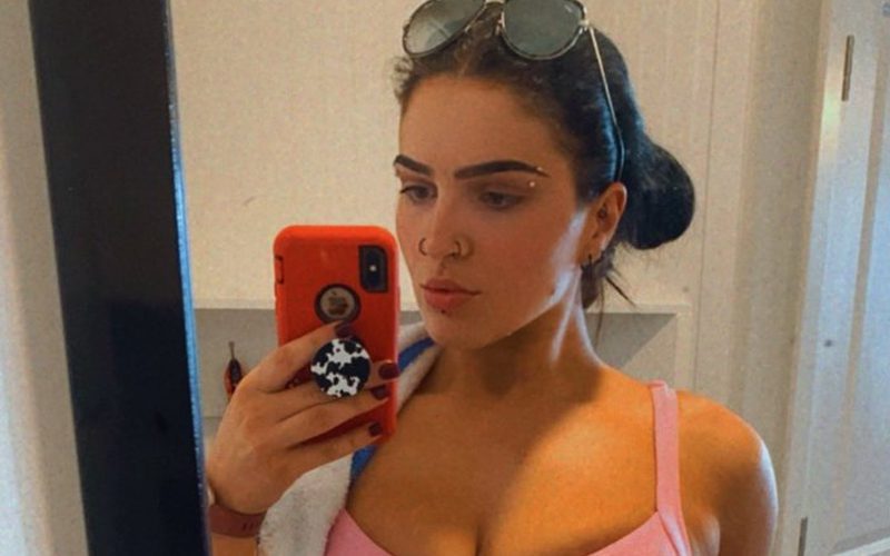 Persia Pirotta Shows Love For Florida In Skimpy Mirror Selfie Bikini Photo Drop