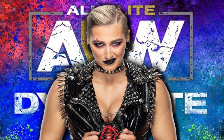 Rhea Ripley Spotted Training With Several AEW Stars