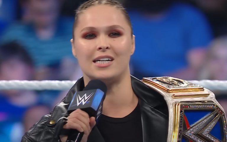 Ronda Rousey Match Added To WWE SmackDown Tonight