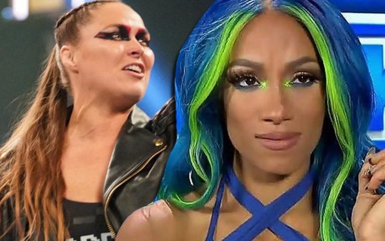 Sasha Banks Was Upset About Ronda Rousey Getting WrestleMania Match
