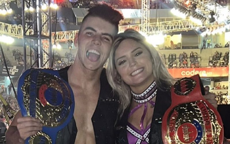 Sammy Guevara & Tay Conti Booked For Mixed Tag Match At AEW Double Or Nothing