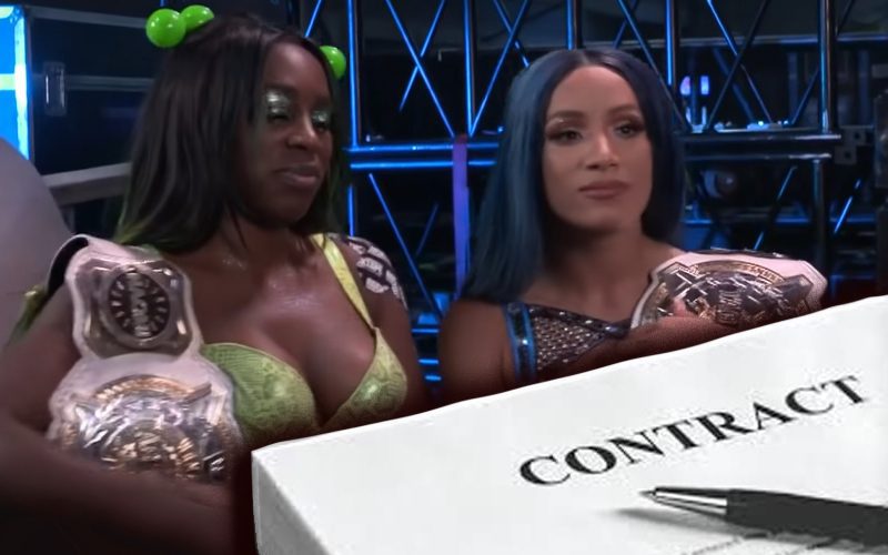 Wwe Sasha Banks Porn - Sasha Banks & Naomi's WWE Contracts Set To Expire In The Next Couple Of  Months